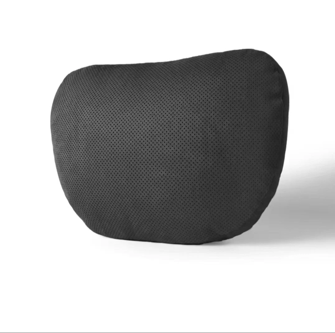 Cuscino Auto Poggiatesta A Corona Con Ricamo E Cristalli - Memory Foam Pelle PU - Carshaping