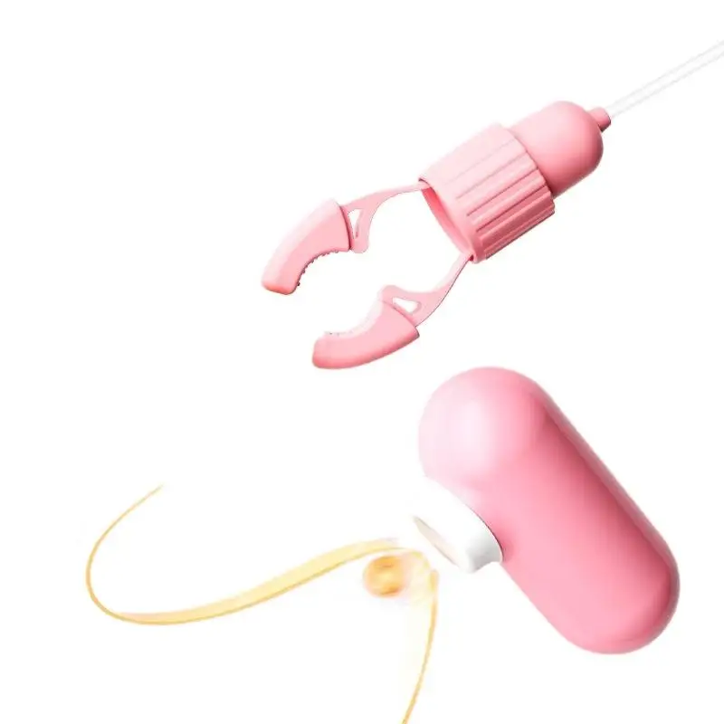 Bröstvårtklämmor med vibrator för bröstmassage och sugning_voghion.com