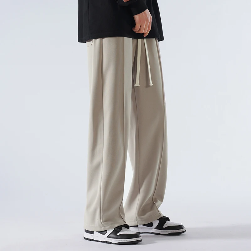 Casual Pants Sports Pants Casual Sports Pants New Summer Plus Size Men's Pants 190 Tall Men's Extra Long Version Pants Straight Leg Sports Casual