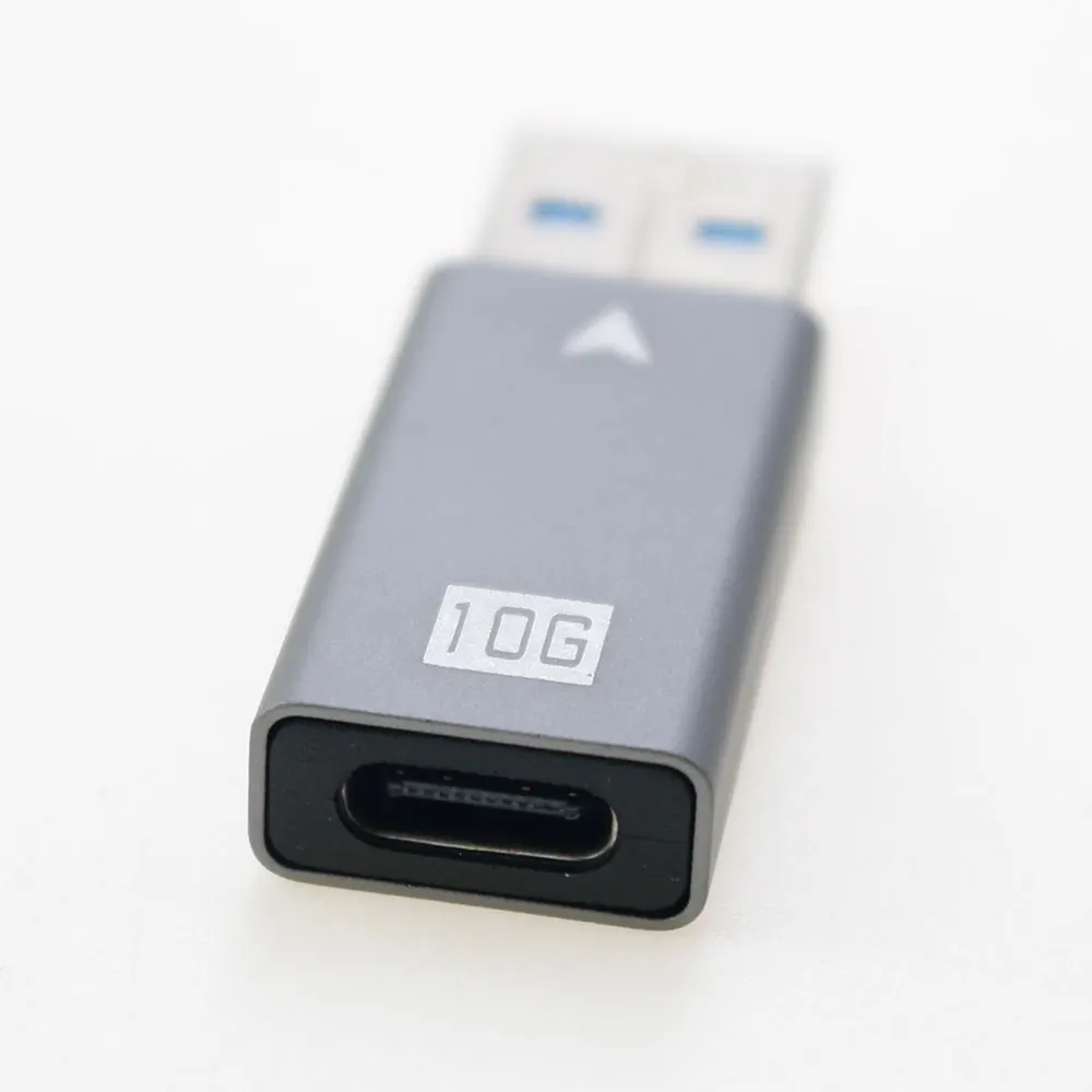 Aluminum Alloy Fast-Charging USB-A to Type-C Adapter