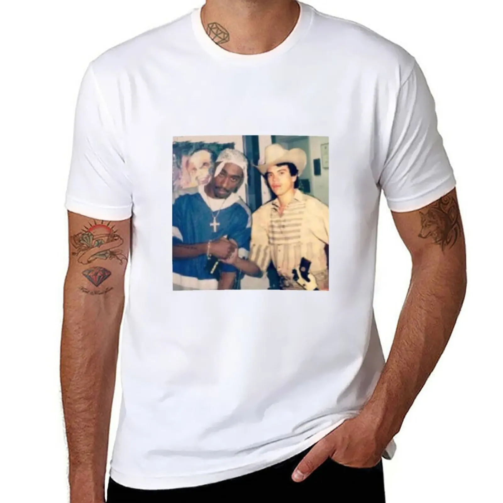 

PacAnd Chalino Sanchez T-Shirt vintage anime mens plain t shirts