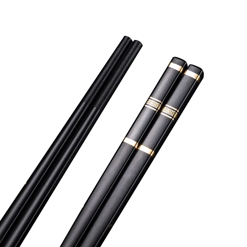 Finger Chopsticks Non Slip Chopsticks Wooden Chopsticks Sushi Chopsticks Led Chopsticks Chopstick Holder 5 Pairs Chinese Japanese Korean Reusable Alloy Chop Sticks Kitchen Tableware Tool Accessories