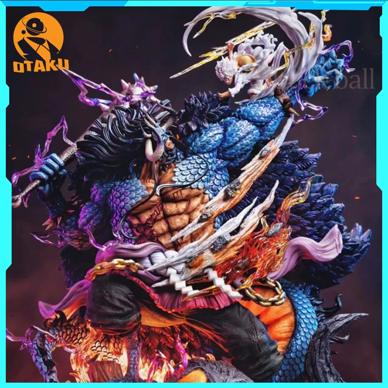 

Цельная фигурка Kaidou против Luffy, фигурка обезьянки D. Фигурка Луффи из коллекции Аниме Статуэтка из ПВХ, Игрушечная модель, подарки