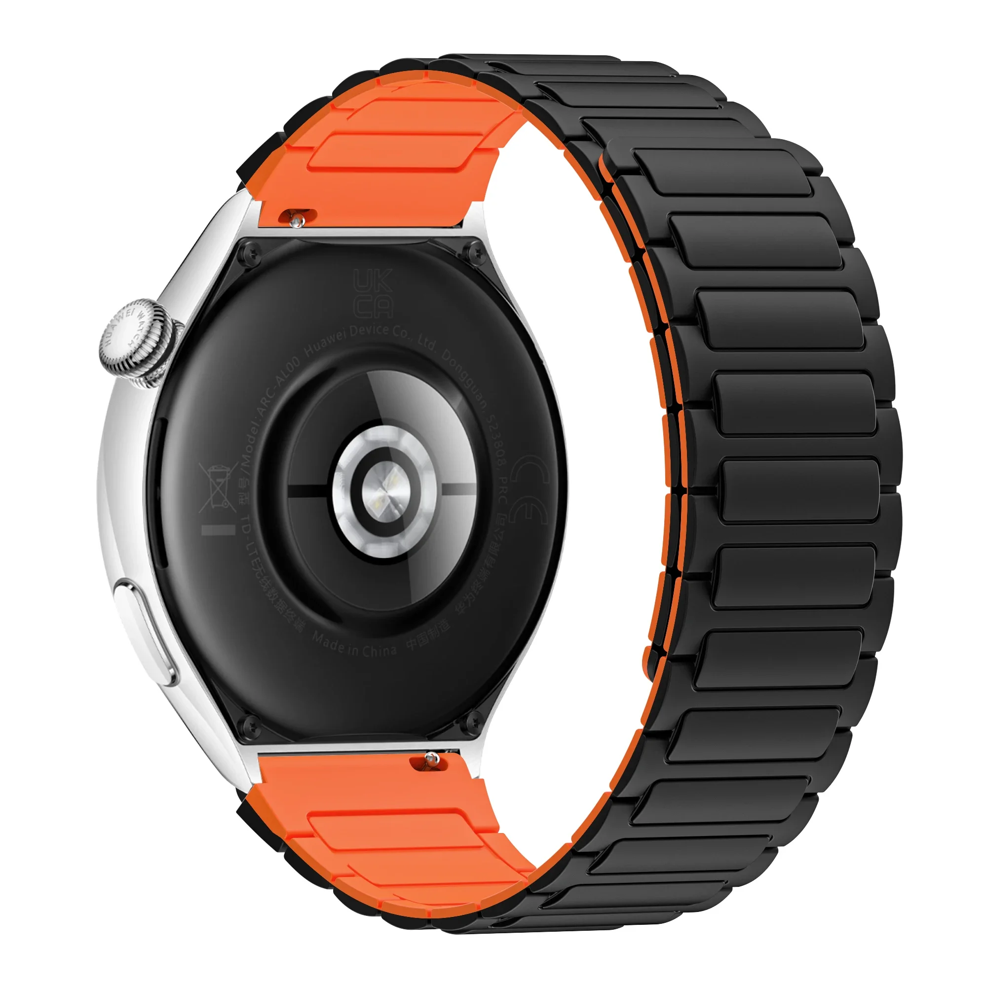 Magnetic Silicone Loop 22mm Wristband - Soft Replacement Strap