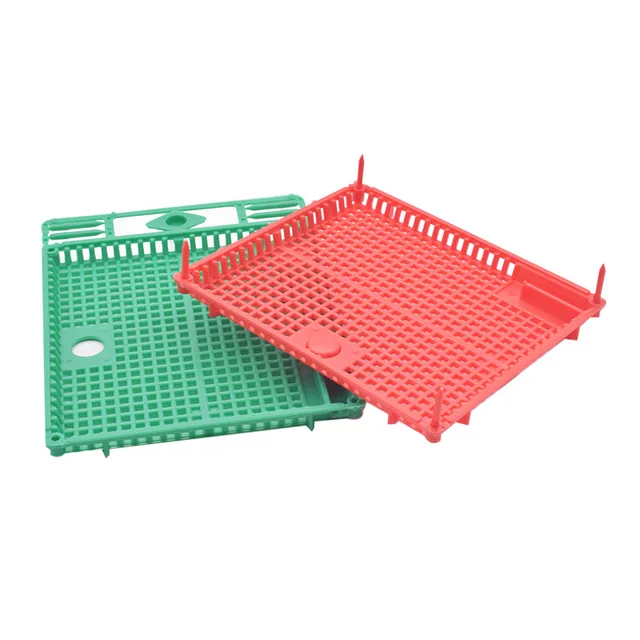 5Db/Tétel Királynő Elszigeteltség És Bevezetés Ketrec Műanyag Kerek Lapos Bemutatja A Méhészeti Berendezést - Image 2