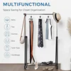 360° Rotating Storage Hanger Hook Multi-Claw Bag Metal Belts Rack Wooden Organizer For Bras Ties Scarves Household Closet Acces 3