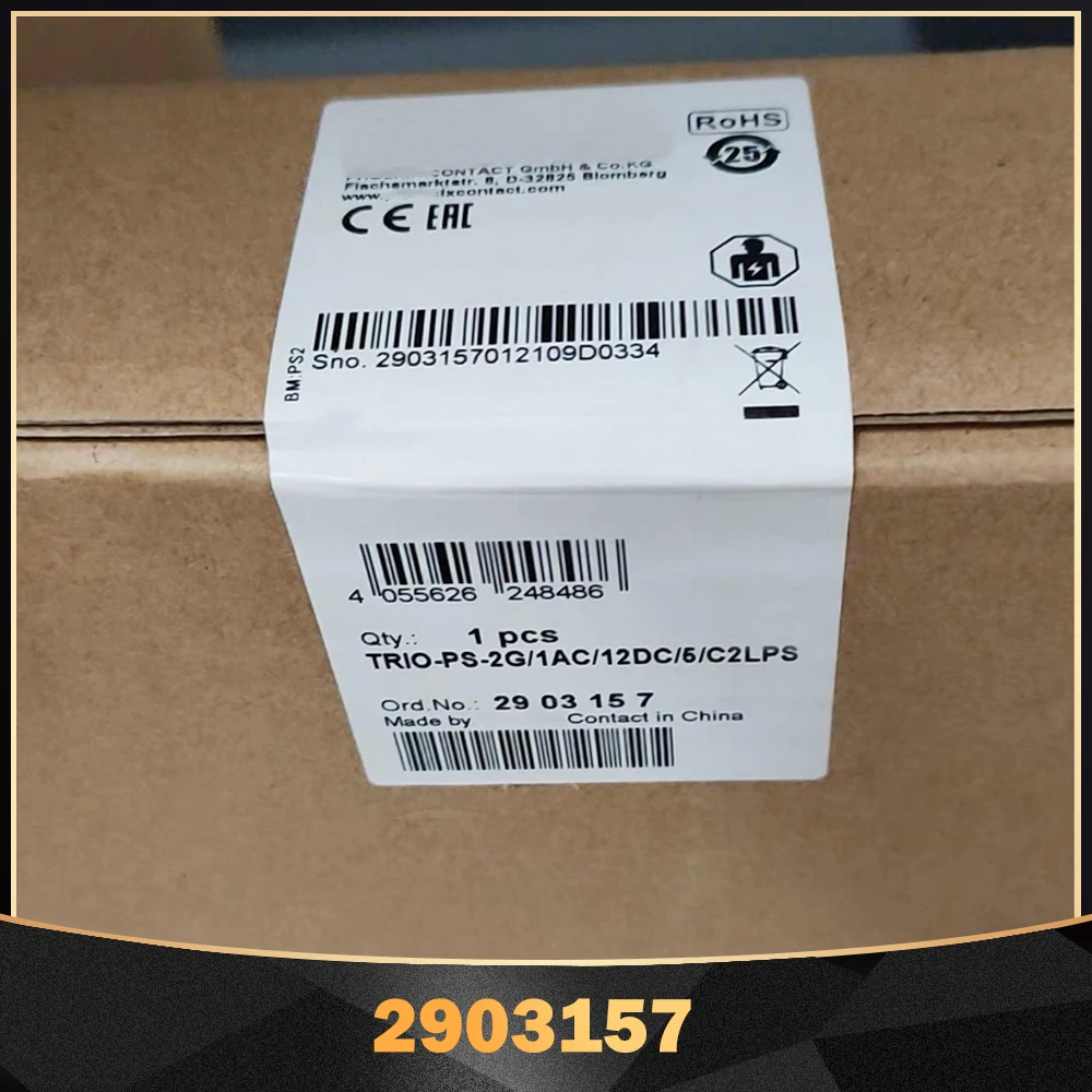 

For Phoenix Power Supply TRIO-PS-2G/1AC/12DC/5/C2LPS 2903157