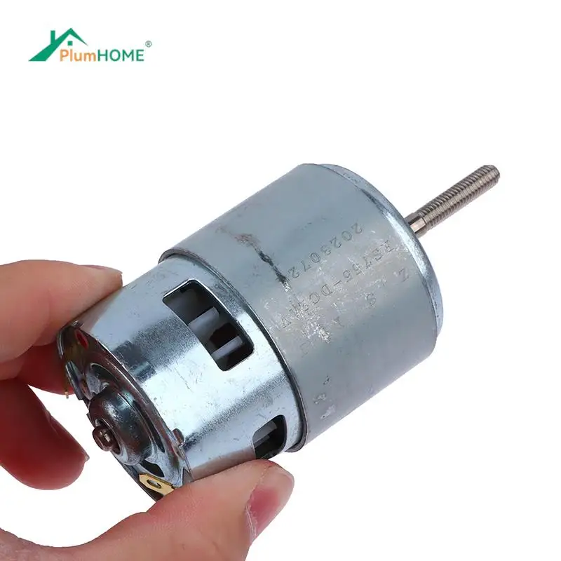 

Innovative And Practical 775 Motor 12/21V Gear 5MM Shaft Suitable For Li-ion Lawn Mower Cordless Charge Drill Screwdriver