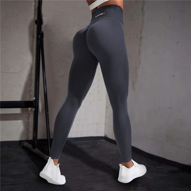 Women's Fitness Leggings Push Up Sport Legging Ladies High Waist Yoga  Tights Workout Pants Casual Gym