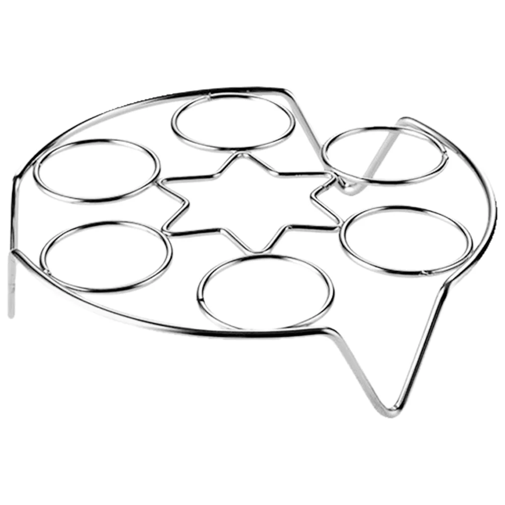 

Kitchen Egg Steamer Steaming Rack Stainless Steel Multipurpose Steaming Rack