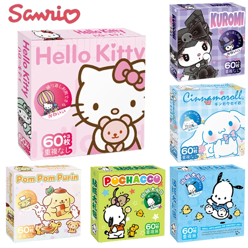 HELLO KITTY Stickers Waterproof Large Kawaii Lot for Laptop Cell Phone 10  PCS