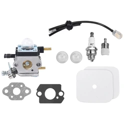 Carburador com filtro de ar kit de realimentação para 2 ciclos mantis 7222 7222e 7222m 7225 7230 7234 7240 7920 7924 tiller/cultivador