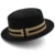 Men Women Woolen Classical Pork Pie Hats Retro Fedora Trilby Sunhat Street Style Caps Party Travel Outdoor Size US 7 1/4 UK L 8