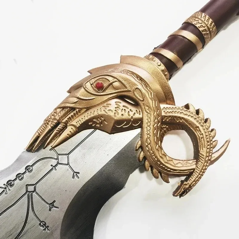 45cm God of War 4 Sword Kratos Cosplay Prop Sabre PU Athena Blade Chaos Ghost Leviathan AXE Real Size Japanese Katana Kid Toy cosplay sword