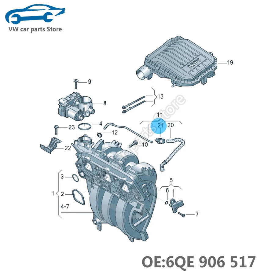 WMPHE ターボブースト圧力真空制御ソレノイドバルブ Audi A3 VWビートルゴルフジェッタパサート互換 1K0906627A 6qe906517 キャニスターパージベントバルブソレノイドバルブvwゴルフパサートポロビートルジェッタティグアントゥアレグa3 a4 a6 tt 1c0 906 517  a - AliExpress 料タンクベントバルブ 06H906517Q 蒸気キャニスターパージバルブ VWに適合 パサートに適合 ティグアンに適合 ビートルに適