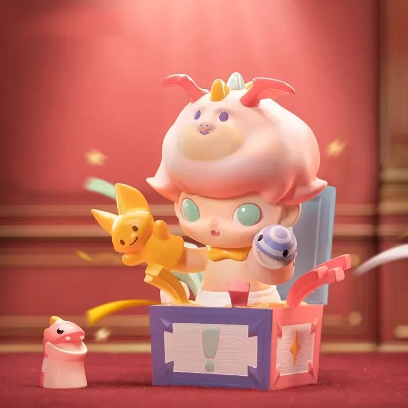 thumbnail image 1 of POP MART DIMOO: No One's Gonna Sleep Tonight Series Blind Box Toys Kawaii Action Figure Caixa Caja Mystery Box Dolls Girls Gift, 1 of 5