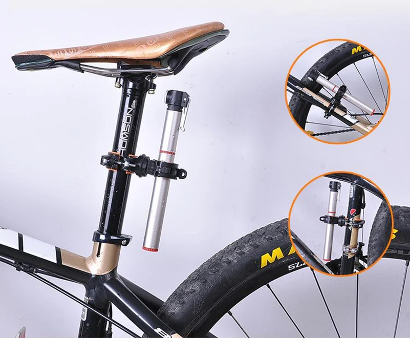 S2c5cad98d36d44eca1d54dd11fdaa535I Bike Light Bracket Multifunctional 360 Degree Rotatable Bicycle Lamp Holder LED Flashlight Stand Cycling Accessories Mallzona