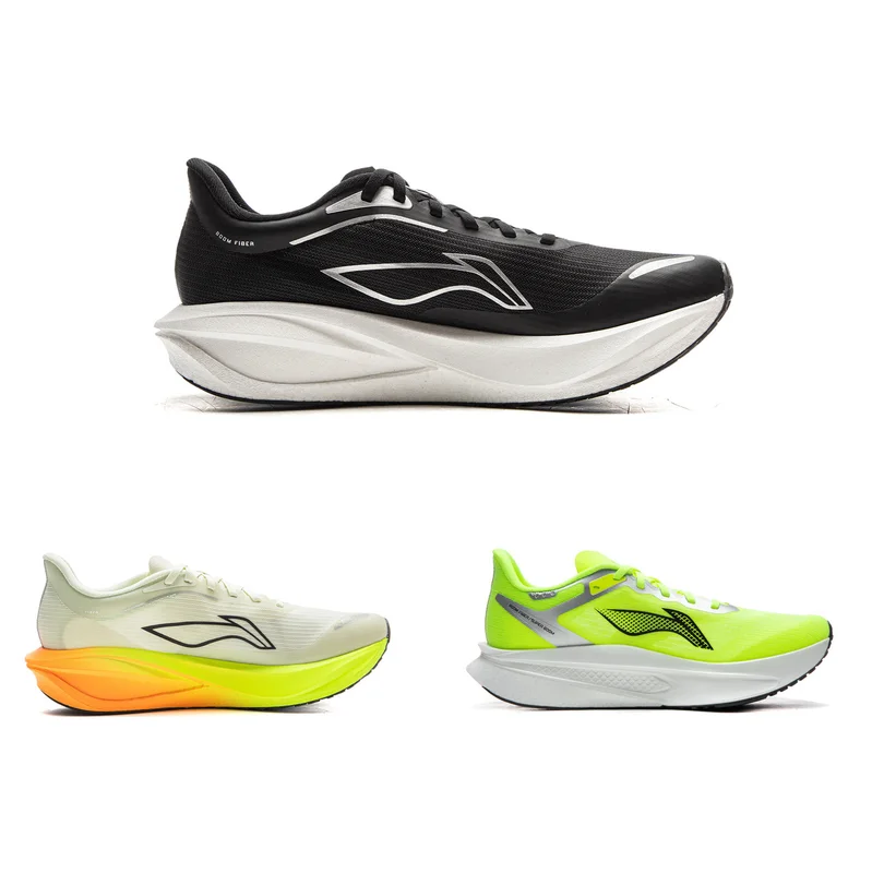 Li-Ning Men's FEIDIAN 5 CHALLENGER Racing Running Shoes SUPER BOOM Cushion CARBON-FIBER PLATE LiNing Sneaker ARMV001 ARMW003