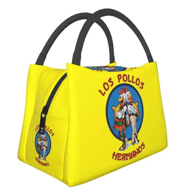 

Сумка для обеда «во все тяжкие» Los Pollos Hermanos, курица, братья, охладитель, термоизолированная Сумка-тоут для обеда, Женская рабочая сумка для пикника