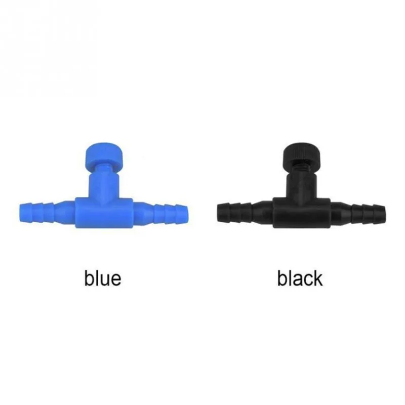 5 teile/los 4mm Aquarium Air Control Ventil 2/3 weisen Aquarium Aquarium Luftpumpe Stecker Regelventil Air Rohr rohr Für Aquarium – Detail 7