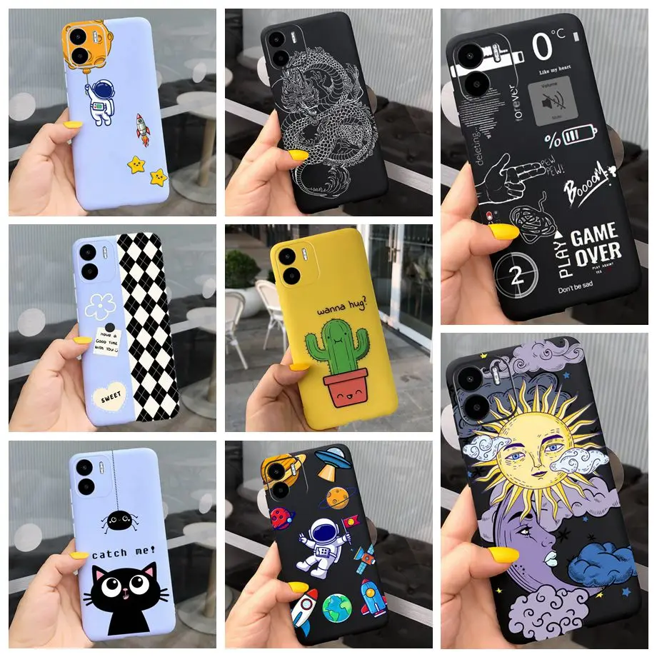 Per Xiaomi Redmi A2 Custodia Xiaomi Mi A2 Lite Cover Posteriore Cool Style Cartoon Child Bumper Shell Su Redmi A2 Mia2 Lite Soft Capas
