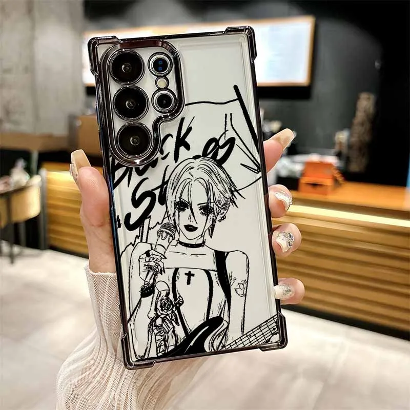 Stylish Cool Anime NANA Plating Anti-Fall Phone Case