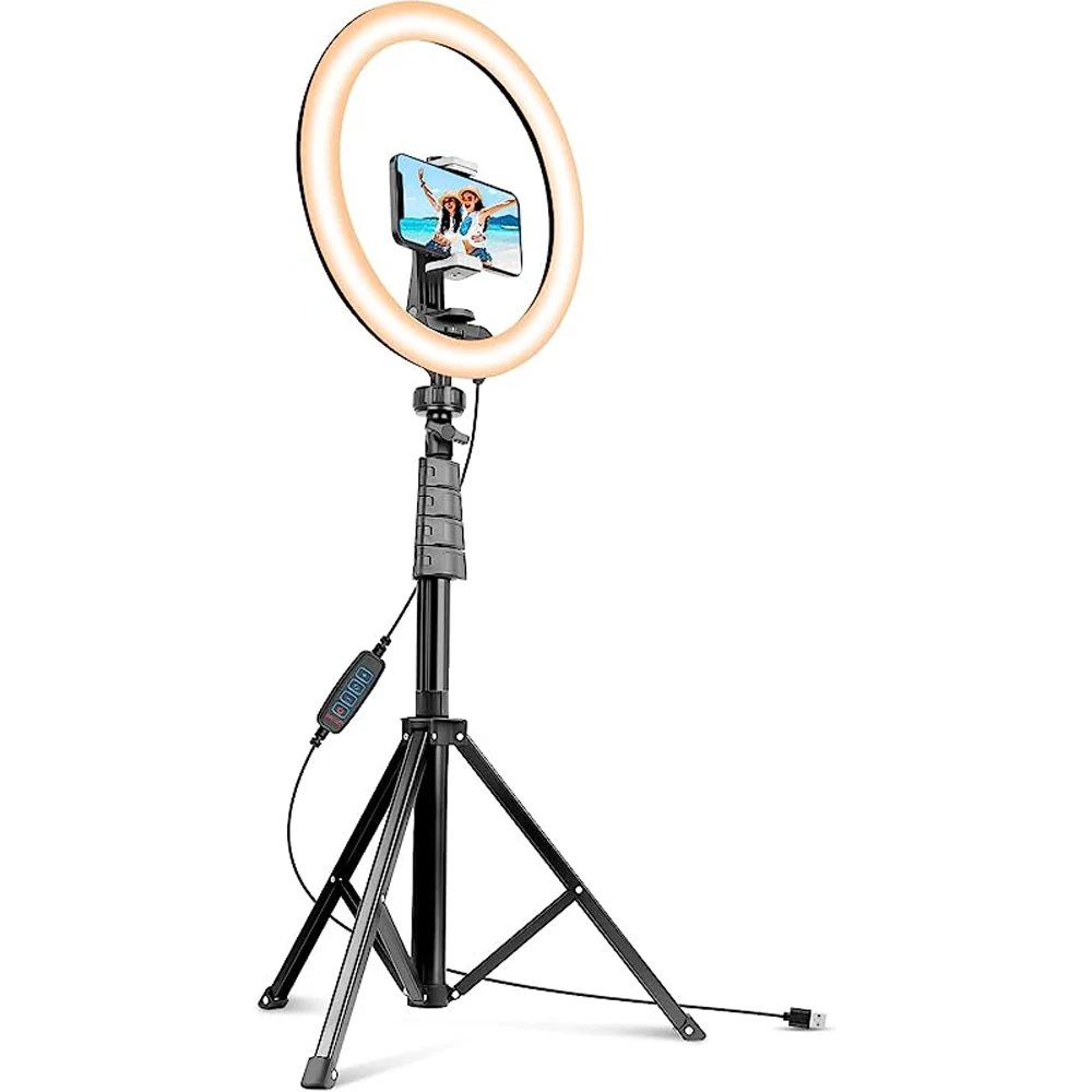 Tripod With Ring Light Under 500 Light 16 Inch LED RGB Ring Light
