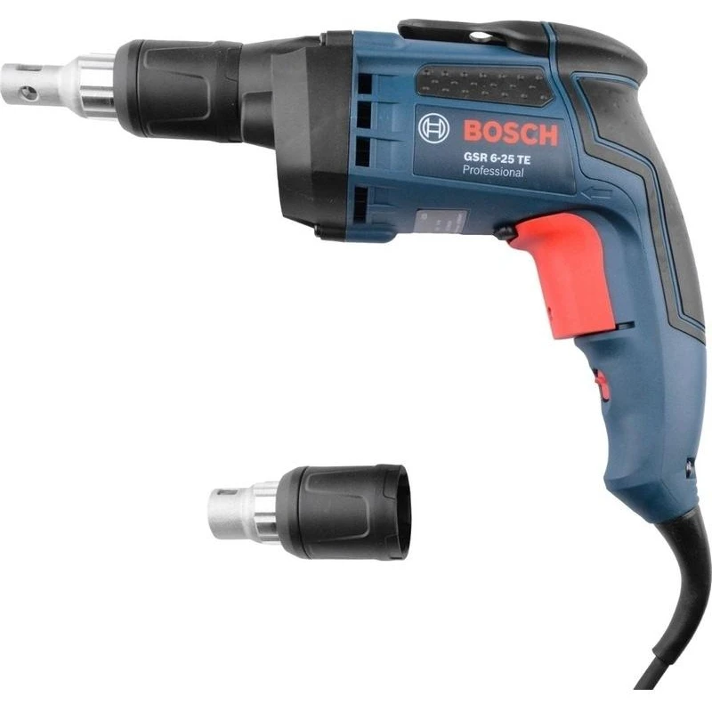 Дрель-шуруповерт электрический Bosch GSR 6-25 TE (000) (Мощность 701 Вт 2500 об/мин 20 Нм кейс) |