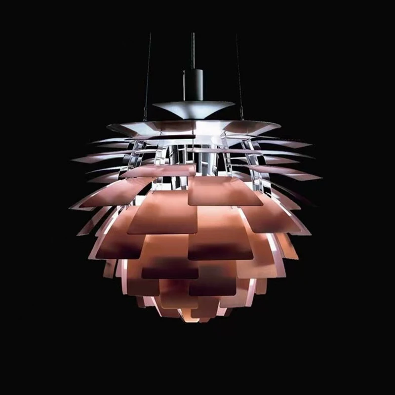 Poul Henningsen Style Artichoke Chandelier
