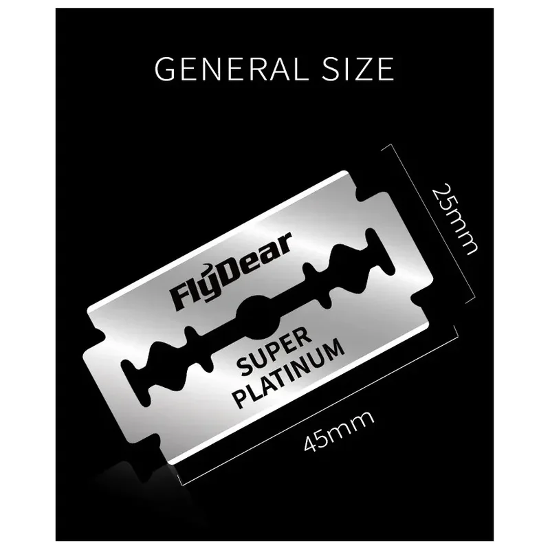 10/60/120 pcs Razor Blades For Double Edge Razor,Stainless Steel Blades Used for Folding Knife with Shaving & Hair Removal