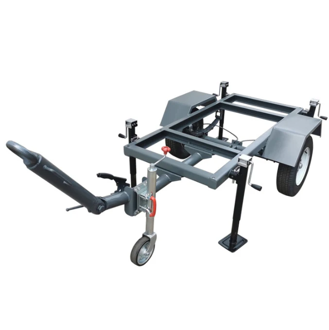 

MobileCar Tow Dolly Car Trailer Steel Frame Chassis small farm trailer axle