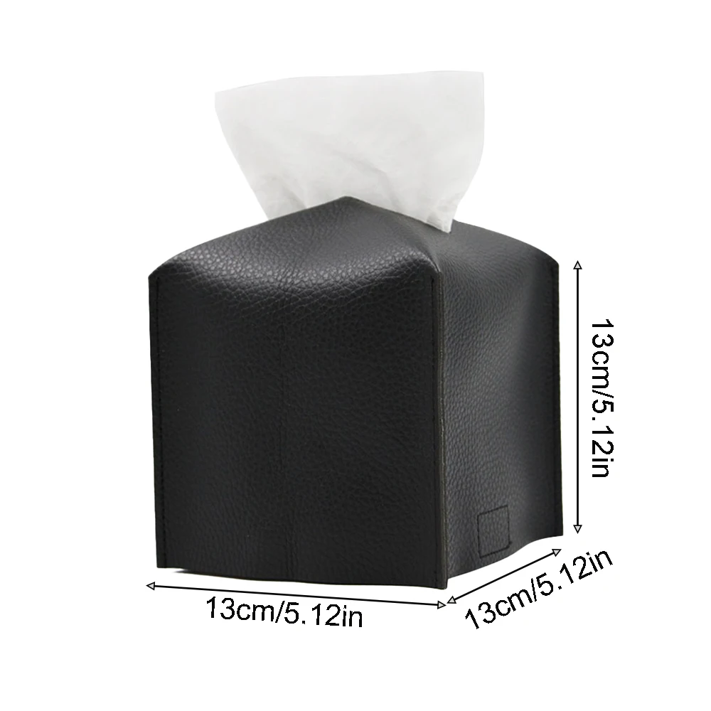 New Tissue Box Car Tissue Container PU Material Modern Style Holder/Organizer Home Office Bathroom Bedroom Box