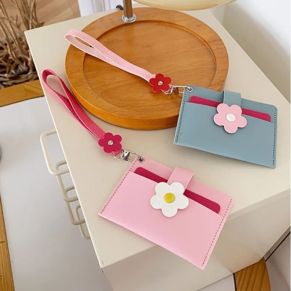 Chic Color Block Mini Wallet: Stylish PU Leather Card Holder & Coin Purse