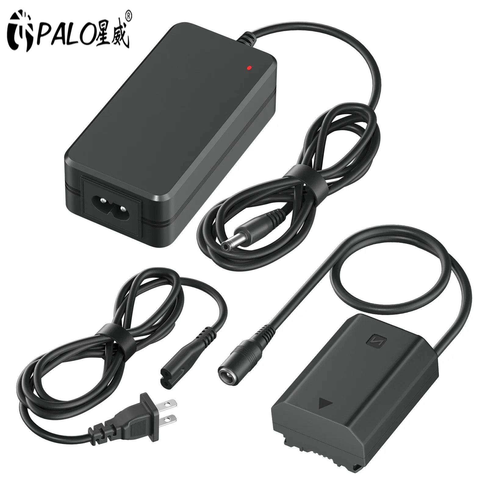 Bateria Palo-dummy Np-fz100 Acoplador dc para Sony A6600 A7c A7m3 A7rm3 A7rm3 A7rm4 A7sm3 a9 A9m2 Ilce7sm3 Ilce-9