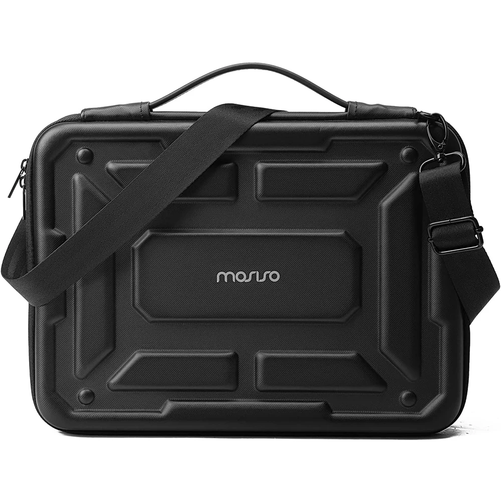 Bolsa de Ombro Portátil à Prova de Choque para Macbook Air Pro 13 em 14 em 15 em m1 m2 m3 A2681 A2918 A2941 Impermeável Estojo para Notebook