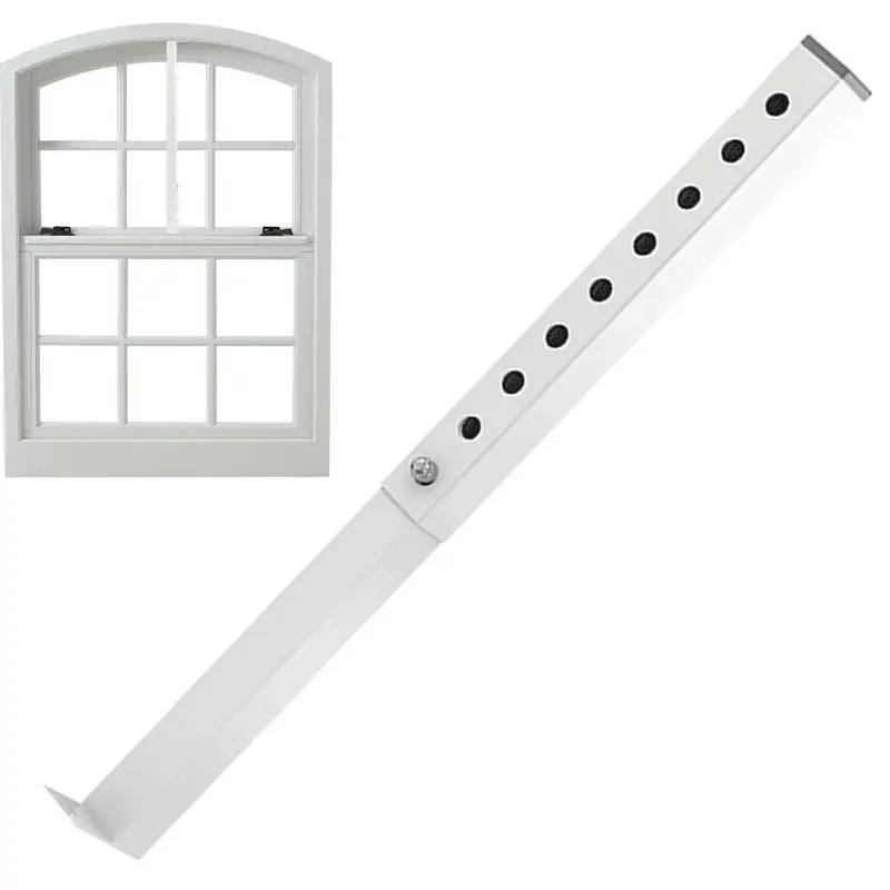 Vertical Window Lock Bar Interior Window Adjustable Lock Bar Anti-Theft Stoppers for Child and Pet Safety for Children's