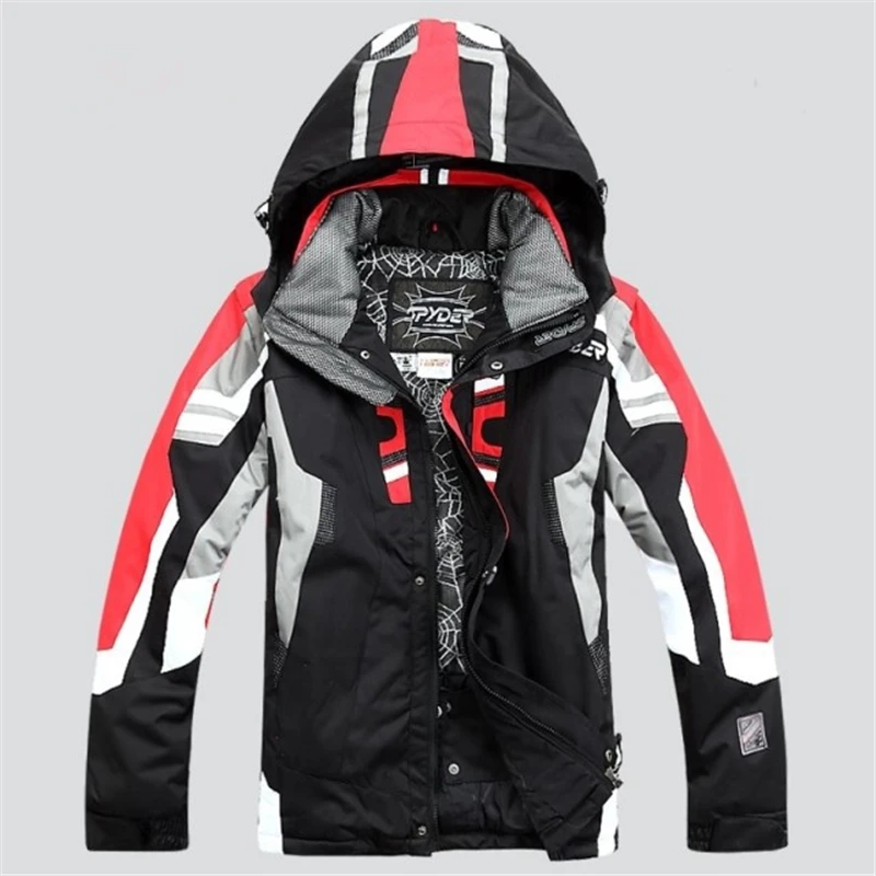 Super Warm Top Outdoor Snowboard Ski Jacket Men Winter Hooded Warm Parkas Waterproof Skiing Jacket