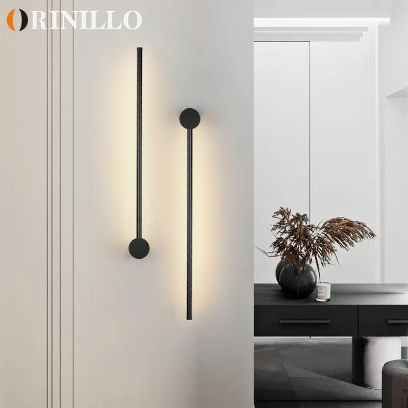Modern Minimalist LED Rotating Wall Lamp for Indoor Living Room Bedroom wall lamp