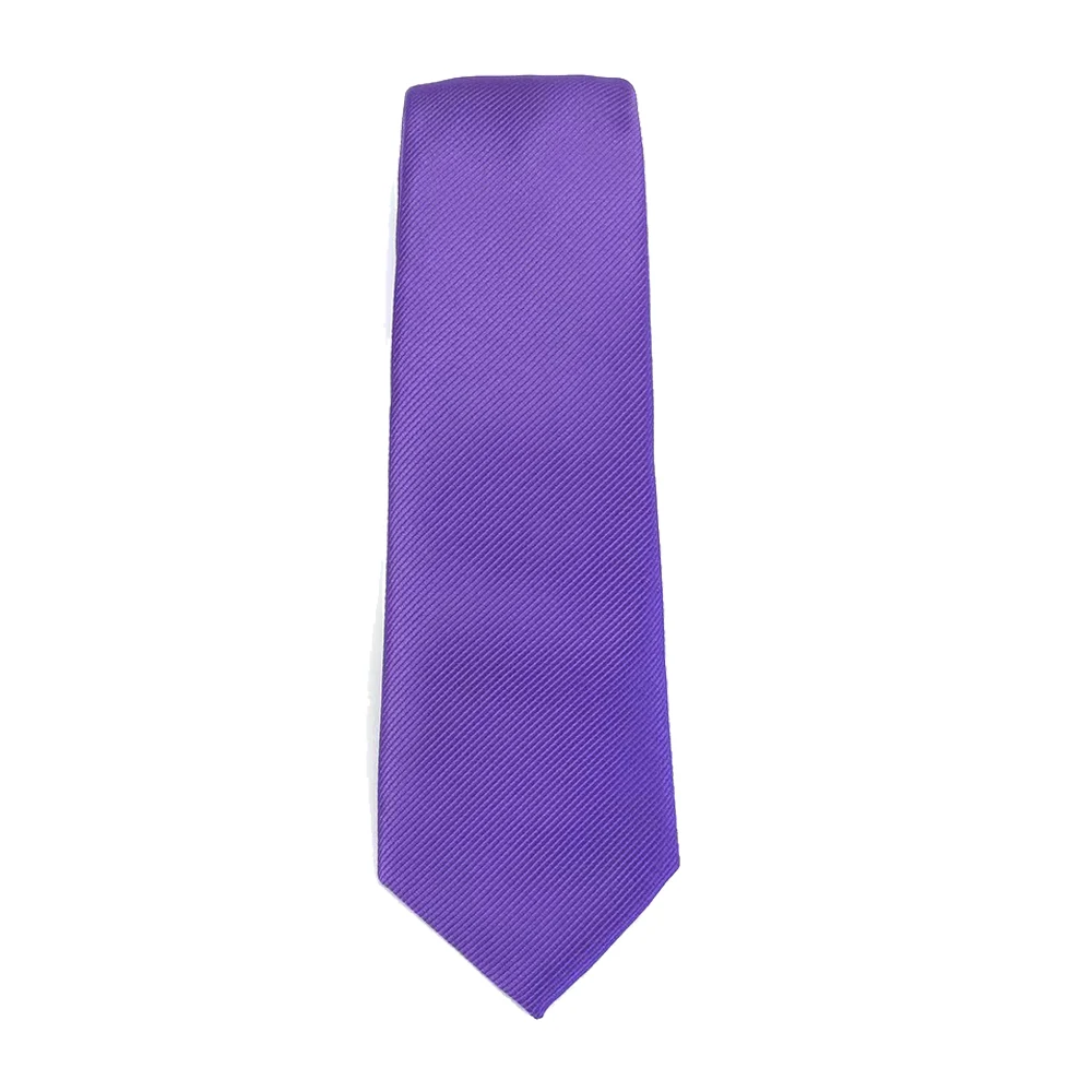 Klassische Krawatte, 7,5 cm, Business-Krawatte, einfarbig, passendes Hochzeitskleid, Hemd, Anzug, Herren-Krawatte, modisch, einfarbig, gestreift, Gravat-Accessorise – Detail 16