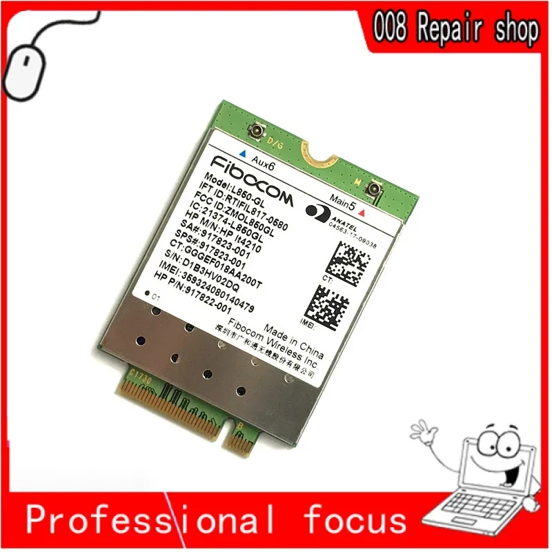 L850-GL HP LT4120 Φ 4G карта 4G модуль SPS #917823-001 для 4304 45. .0 G5 ноутбук