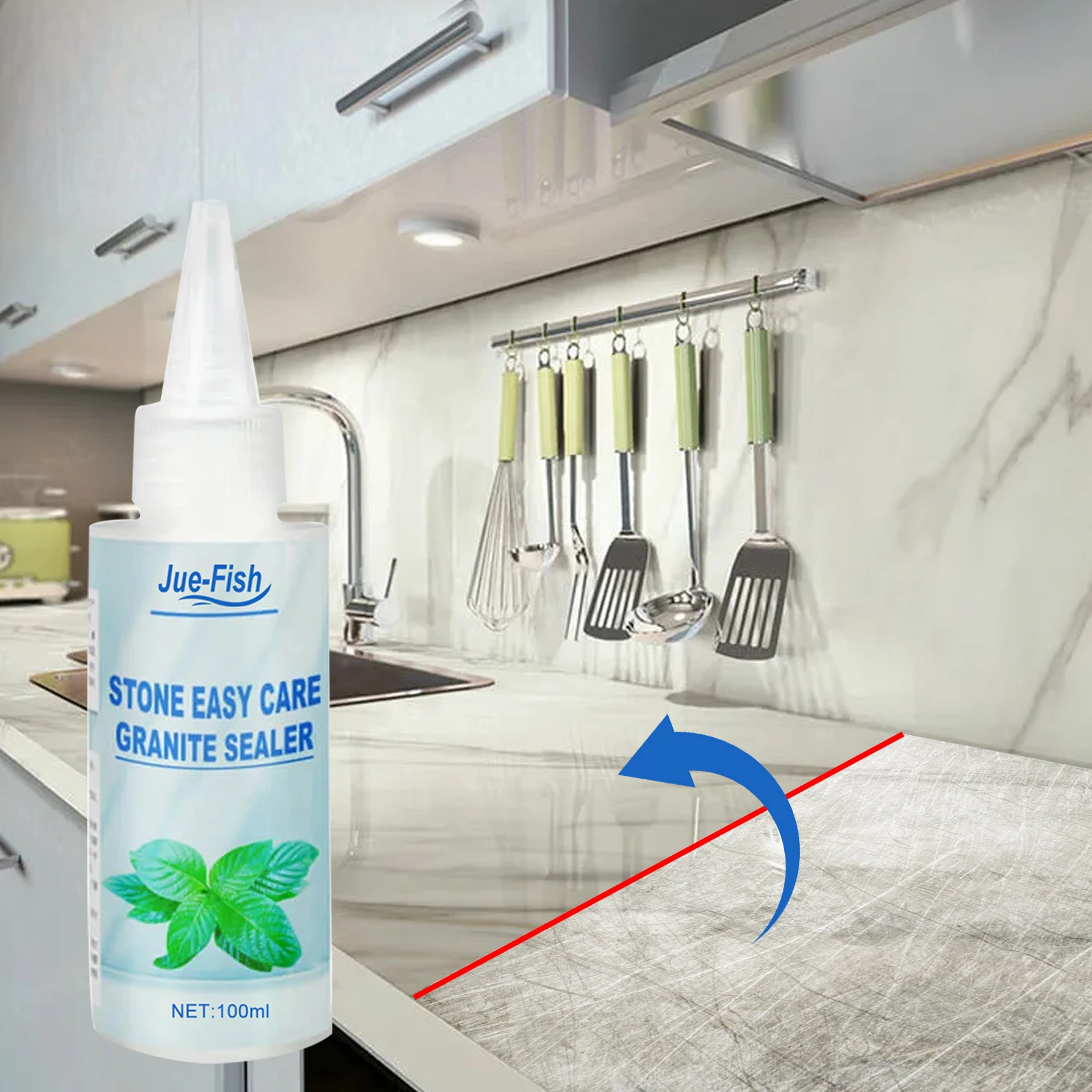 Ceramic Tile Coating Agent Deep Cleaning Decontamination Scratch Polishing Repair Maintenanc Stone Easy Care Granite Sealer 100g