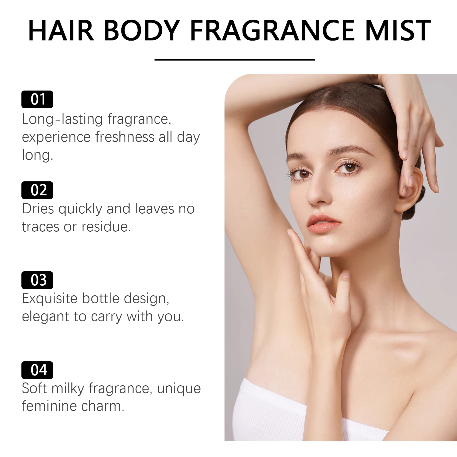 Haar- Und Körperduftspray Mit Vanilleduft Für Den Alltag_voghion.com