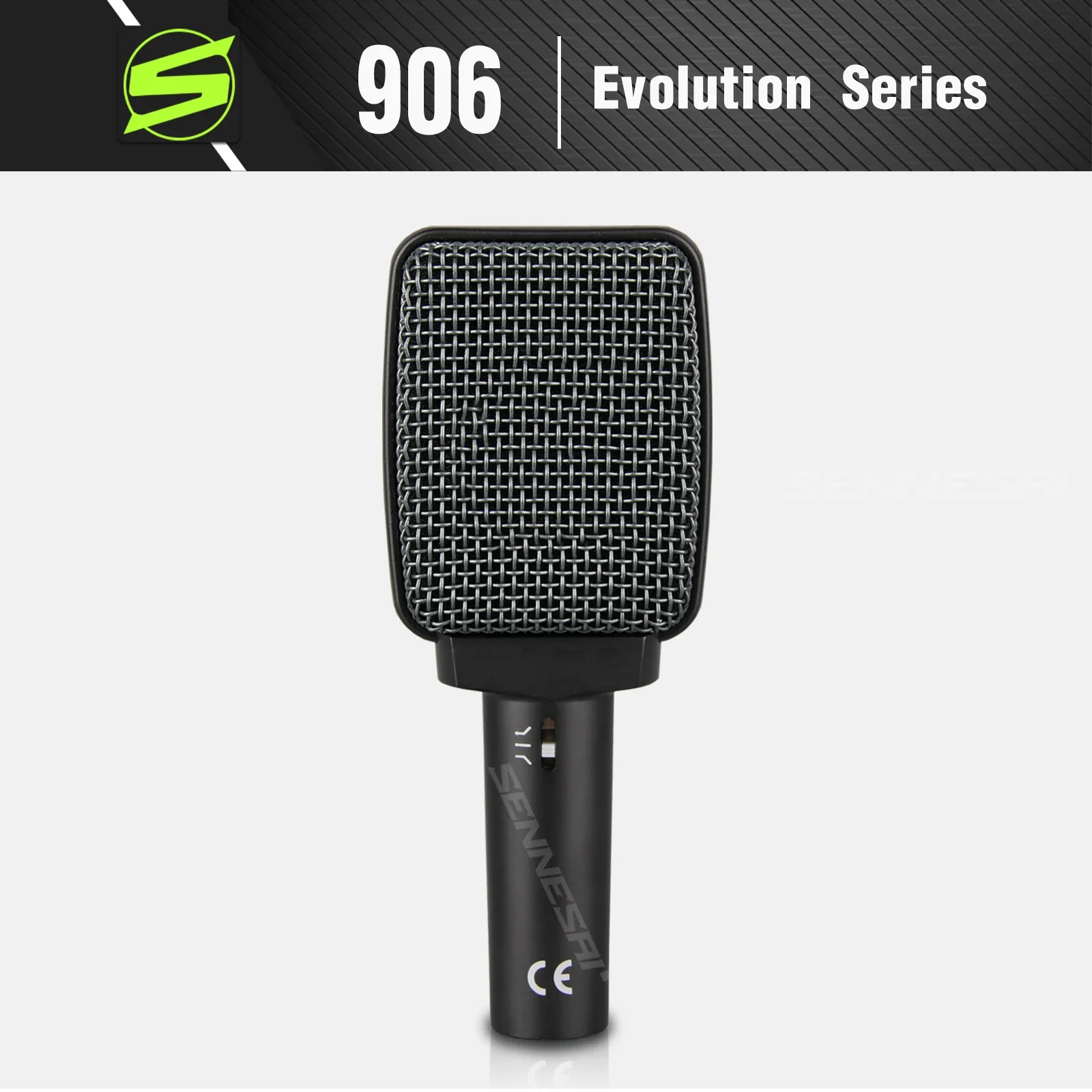

SENNESAI E906 Supercardioid Dynamic Instrument Microphone With Switchable Presence Filter For Drums Guitar For Hot Selling