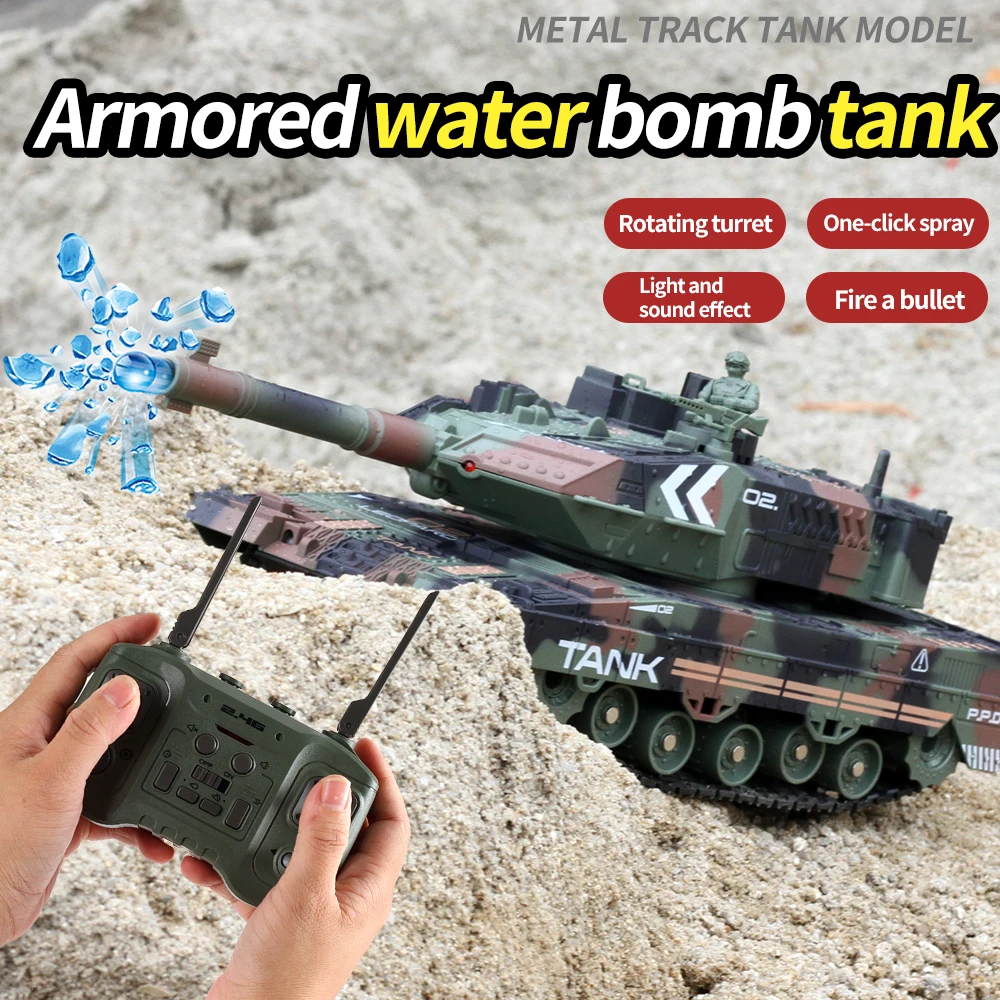 Robot Tank jouet avec effets sonores et lumineux, prêt pour le combat