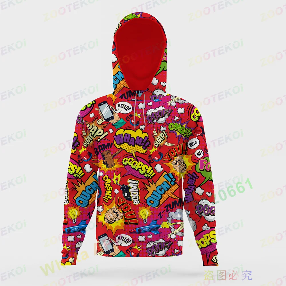 Mens Hipster Hip Hop Hoodie Print Hooded Pullover Sweatshirt