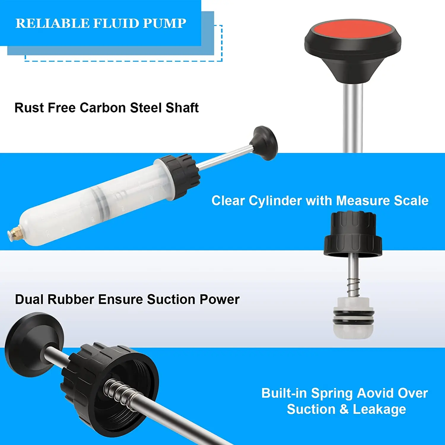 Automobile Brake Fluid Oil Change Replacement Tool Drained Bleeder Pneumatic Vacuum Bleeder Extractor Hand Tool Set Universal
