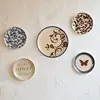 Creative Wall Decorations Ceramic Hanging Plates Restaurant Walls Plates Wall Decoration Coffee Shops Bars Decor Plates ZE904 4