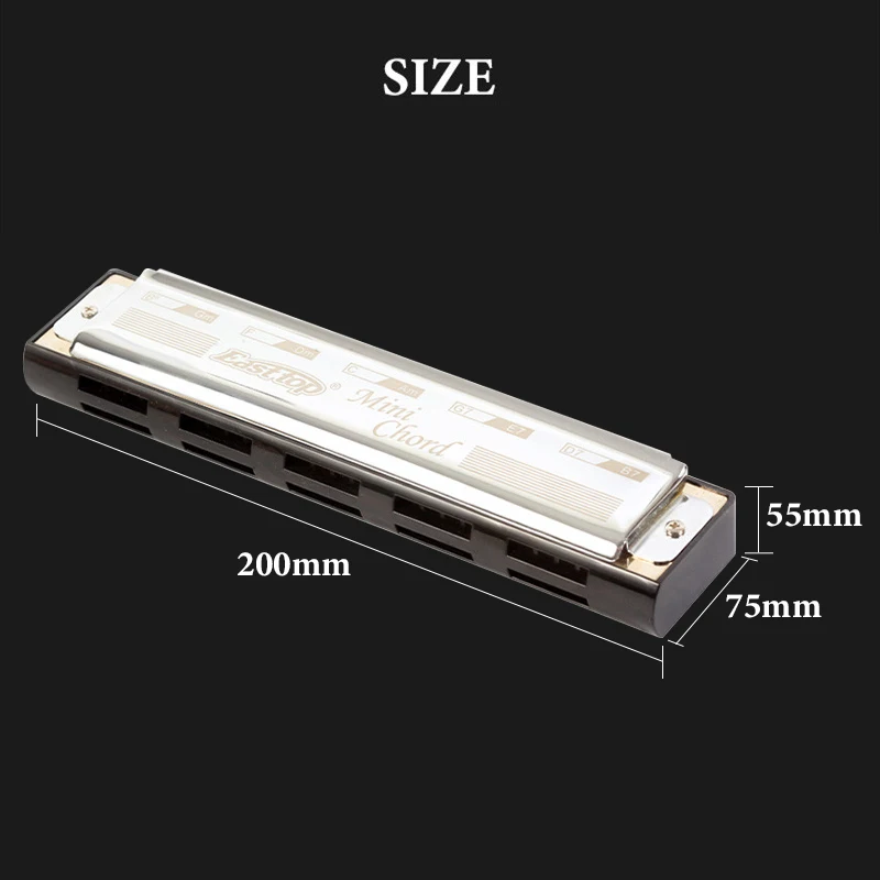 EASTTOP MN20(T2-2) Mini Chord Harmonica High Quality Harmonica With Very Good Sound For Adults Professionals And Students