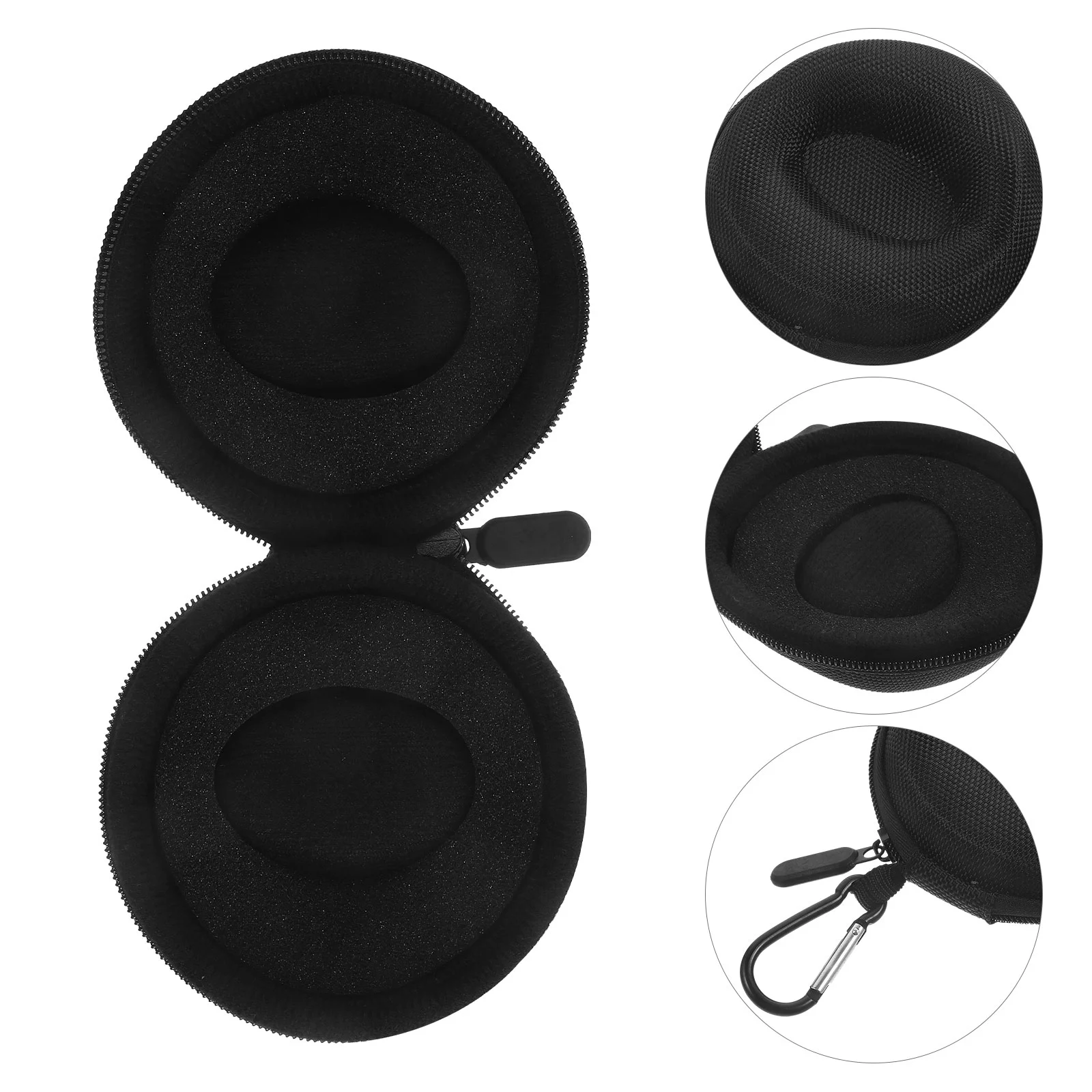 

2 Pcs Watch Storage Box Holder Travel Pro Suitcases Convenient Zipper Style Outdoor Single Professional
