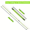 Golf Alignment Stick, 2 Set Golf Alignment Rods, 48" Collapsible Alignment Stick Golf Training Aid For Aiming, Putting, Posture 1